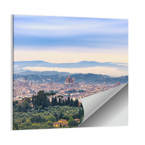 Florence City View In Italy Wall Art