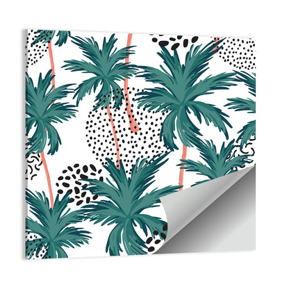 Palm Trees Texture Wall Art