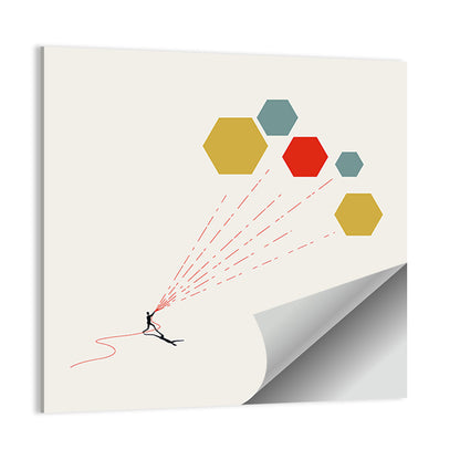 Big Data Analysis Concept Wall Art