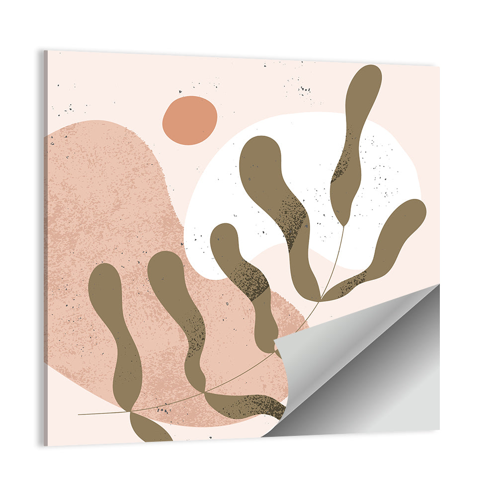 Asymmetrical Botanical Branch Wall Art