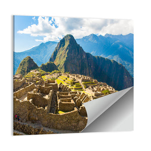 The Incan Ruins Machu Picchu Wall Art