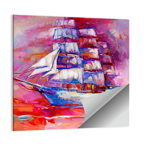 Sail Ship & Sea Artwork Wall Art