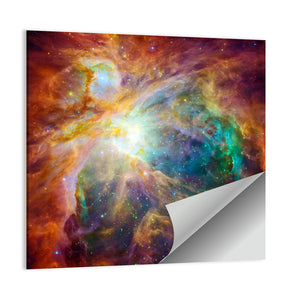 The Cosmic Cloud Orion Nebula Wall Art