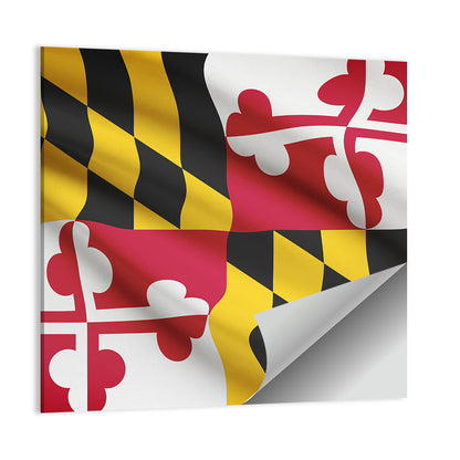 Flag Of Maryland State Wall Art