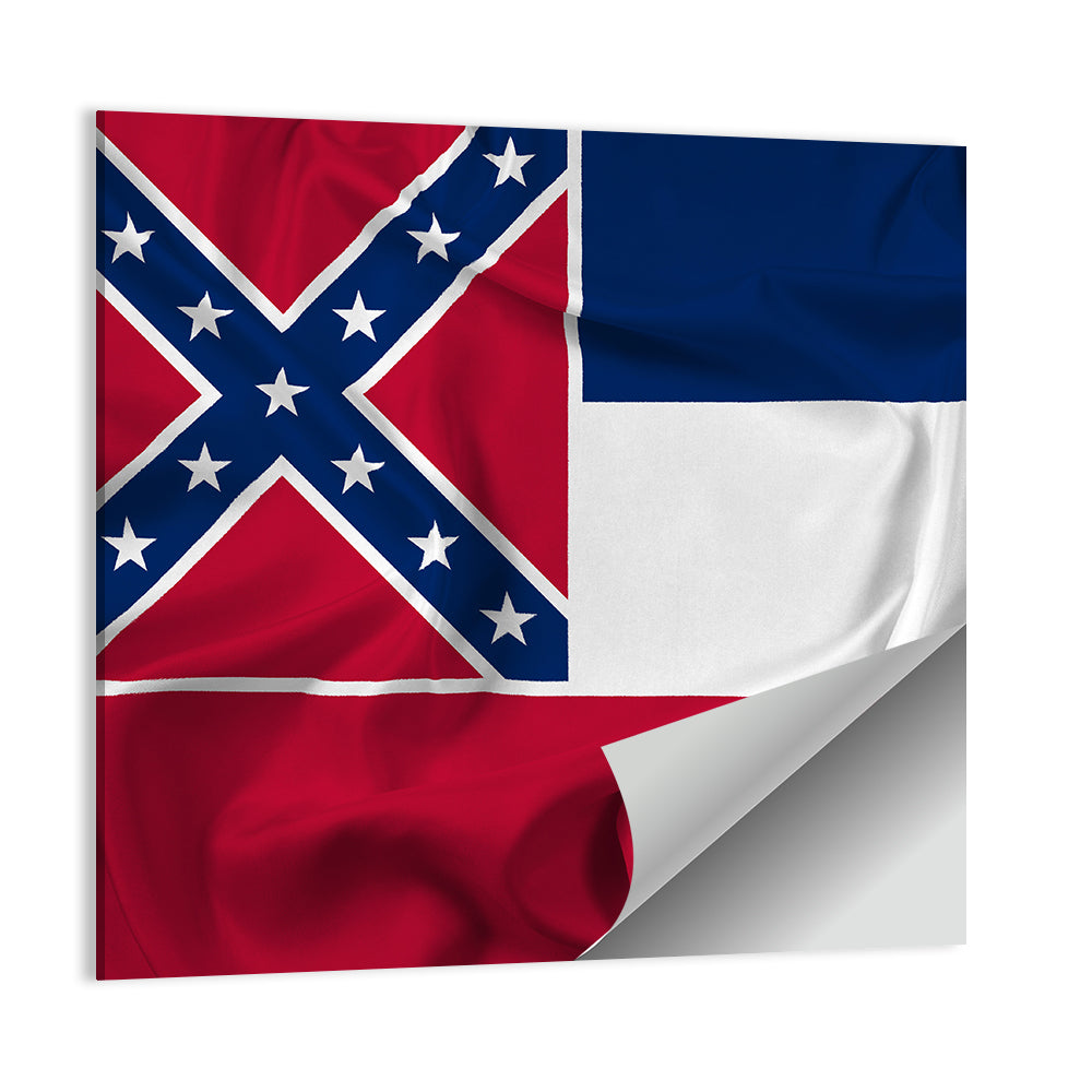 Flag Of Mississippi State Wall Art