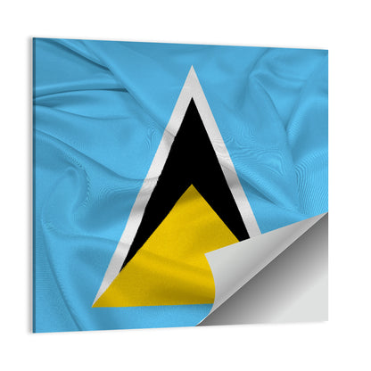 Flag Of Saint Lucia Wall Art