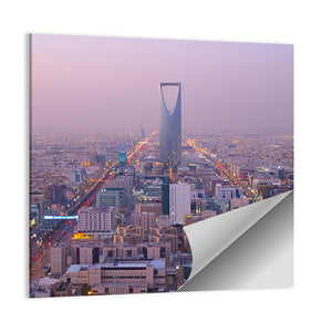 Riyadh Kingdom Tower Wall Art