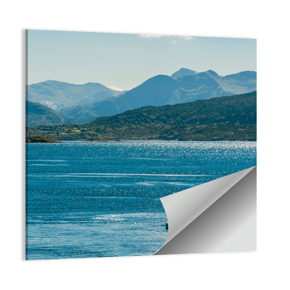 Atlantic View in Norway Wall Art