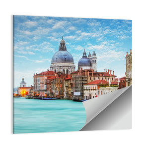 Grand Canal & Basilica Santa Maria della Salute Wall Art