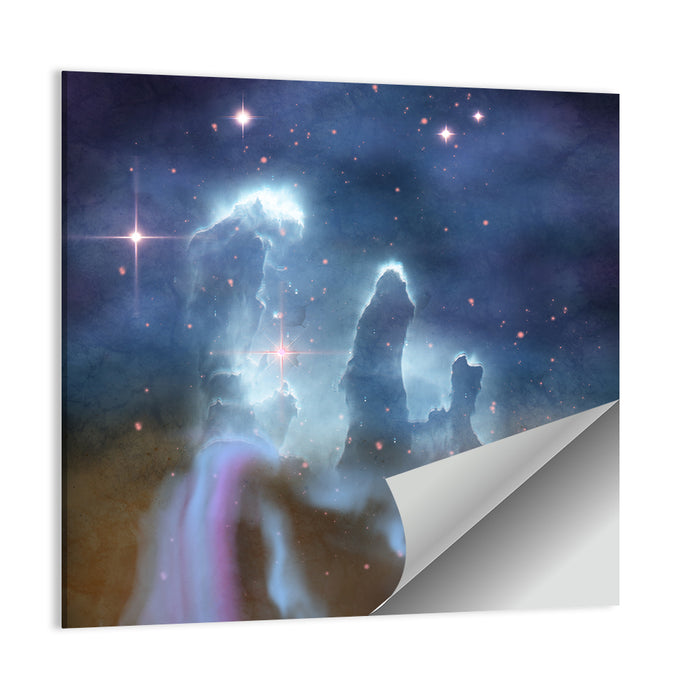 Eagle Nebula Pillars of Creation Wall Art as a poster print