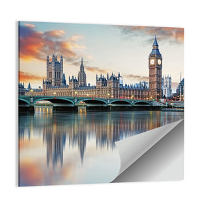 Big Ben & Houses Of Parliament UK Wall Art