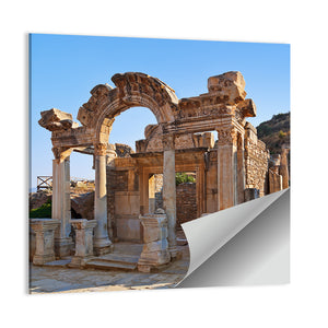 Ancient Ruins In Ephesus Turkey Wall Art