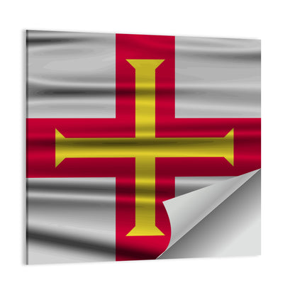 Flag Of Guernsey Wall Art