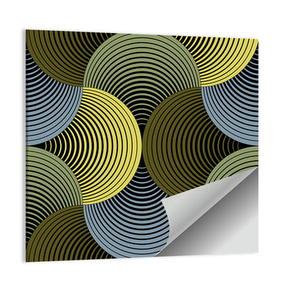 Ornate Geometric Petals Grid I Wall Art