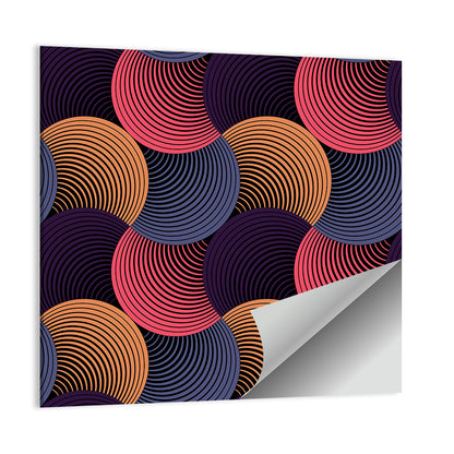 Ornate Geometric Petals Grid II Wall Art