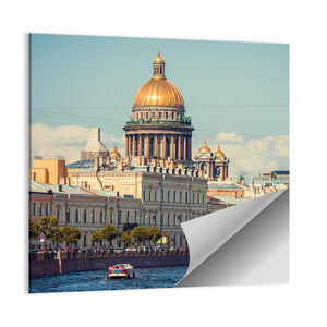 The Dome Of St Isaac's Cathedral Wall Art