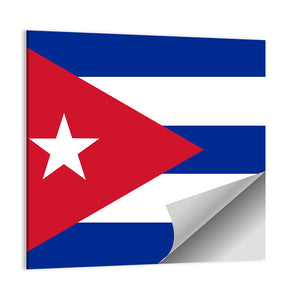 National Flag Of Cuba Wall Art