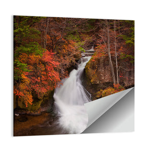 The Ryuzu Falls In Nikko Japan Wall Art