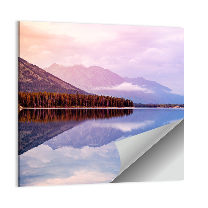 Leigh Lake, Wyoming Wall Art as a poster print