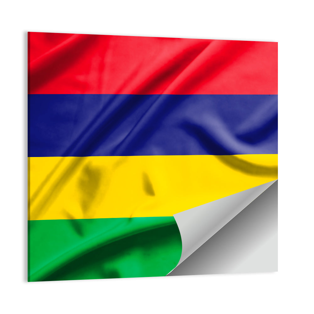 Mauritius National Flag Wall Art