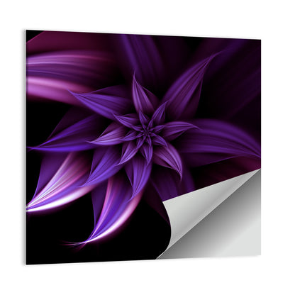 Elegant Fantasy Flower Wall Art