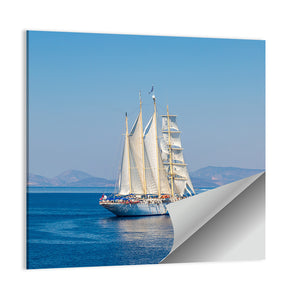 Sailing ship In Summer Wall Art