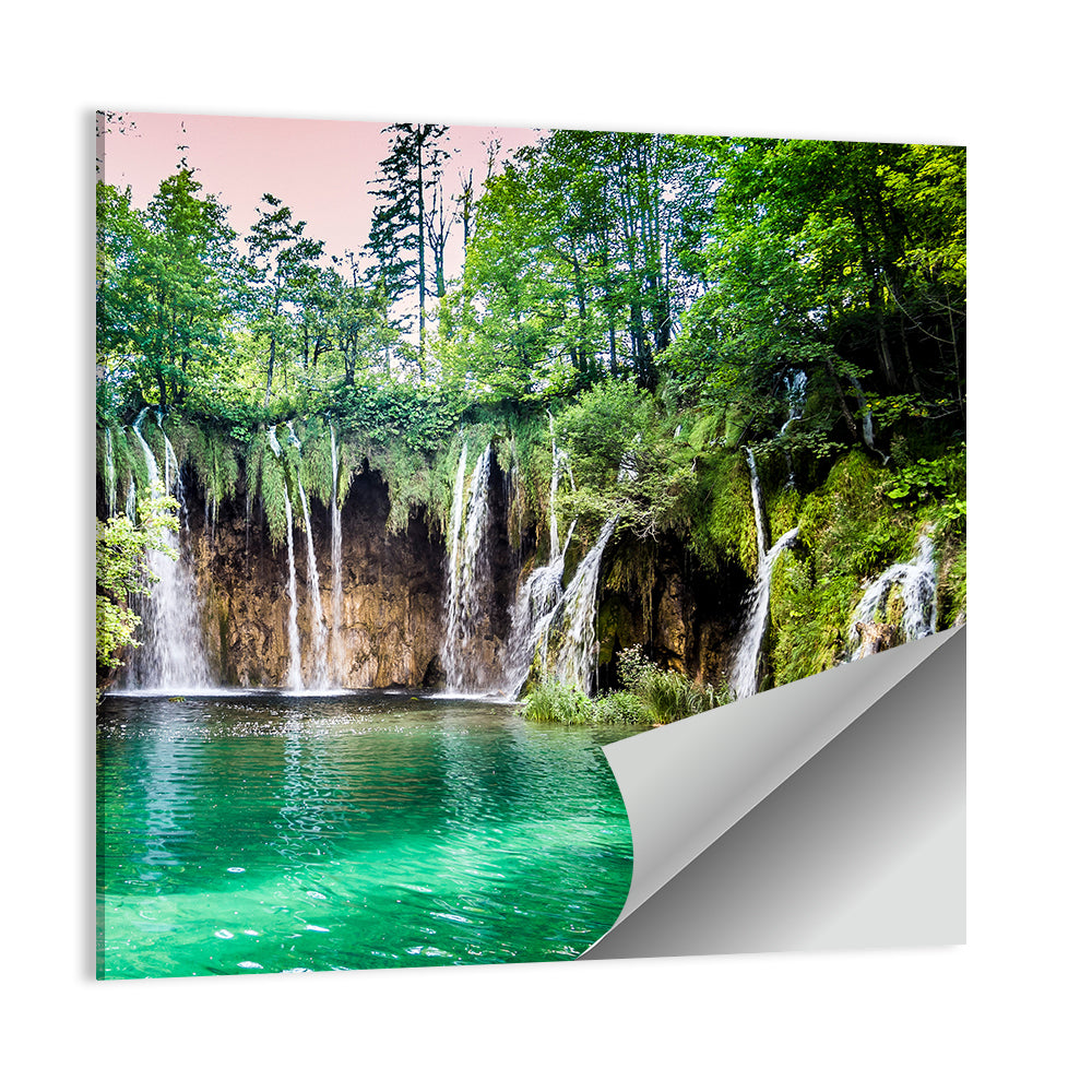 Plitvice Lakes Waterfalls Wall Art