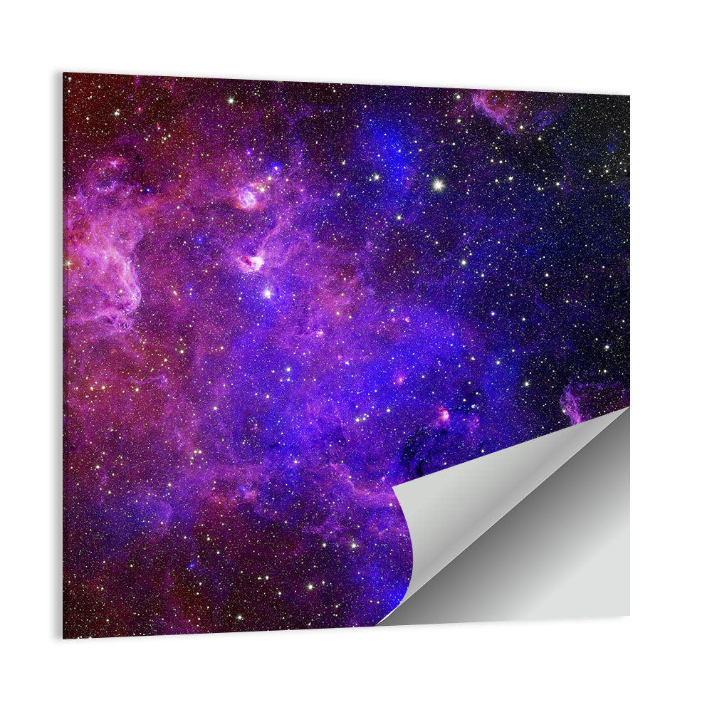 Nebula and Starfield in Deep Space Wall Art