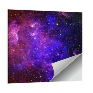 Galaxy Stars In Space Wall Art