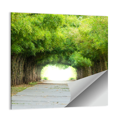 Kyoto bamboo forest walkway Wall Art