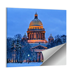 St Isaac Cathedral In Saint Petersburg Wall Art