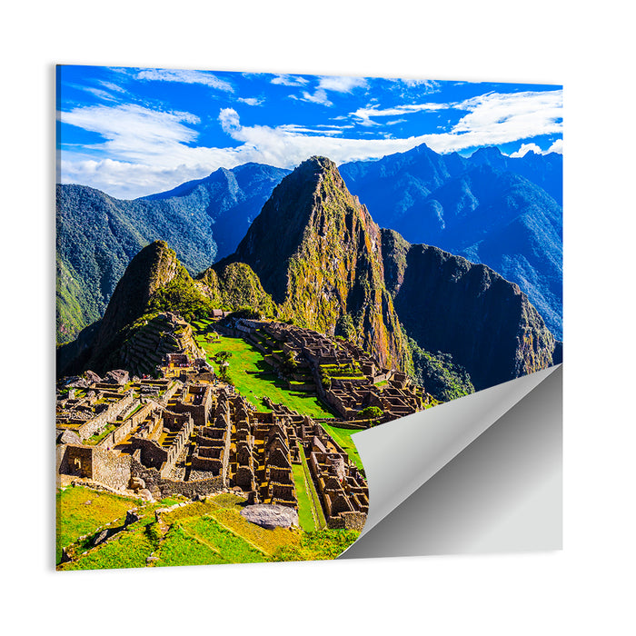Machu Picchu Heritage Wall Art as a poster print