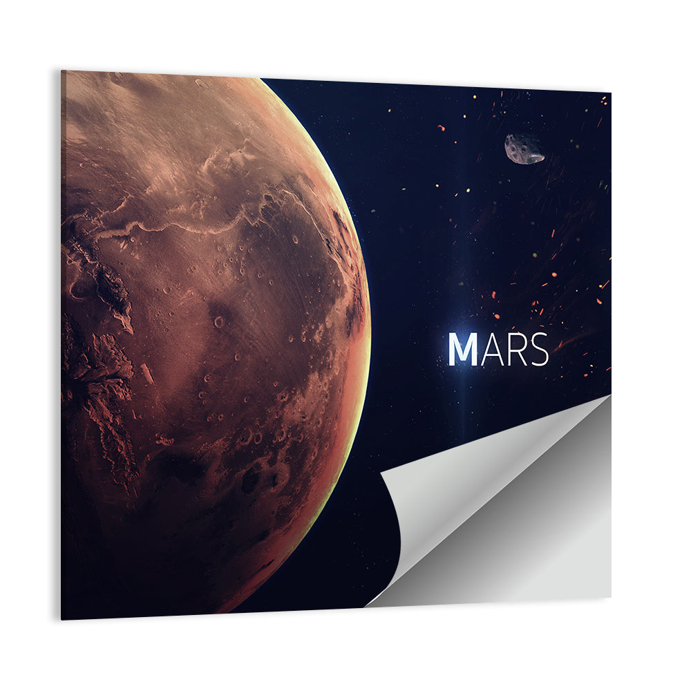 Mars Close-up Wall Art