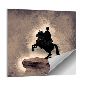 The Bronze Horseman Wall Art