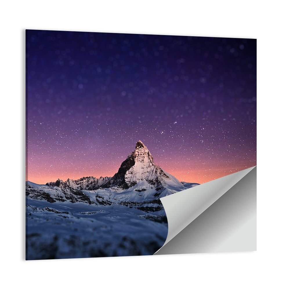 Matterhorn Nightscape Wall Art