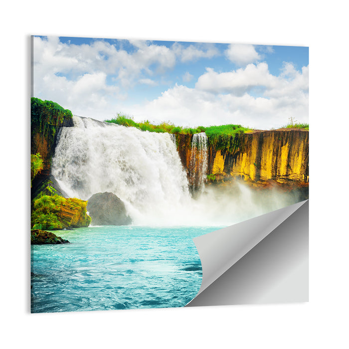 Dray Nur Waterfall Wall Art as a poster print