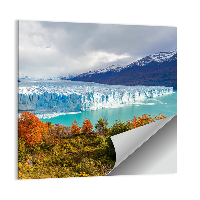 Perito Moreno Glacier, Autumn Wall Art as a poster print