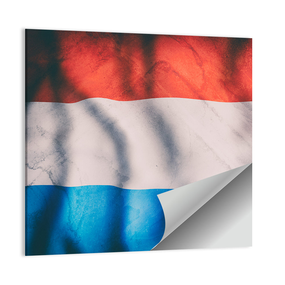 Luxembourg Flag Wall Art