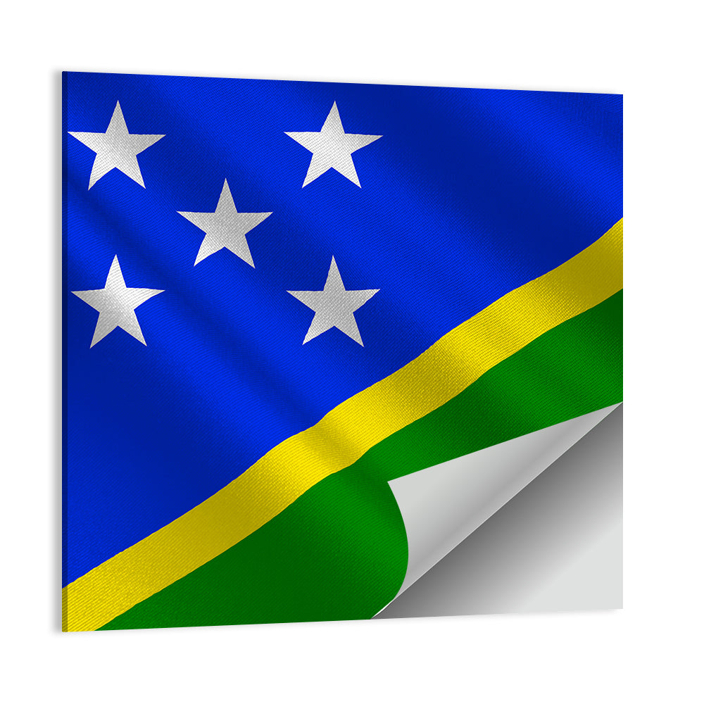 Flag Of Solomon Islands Wall Art