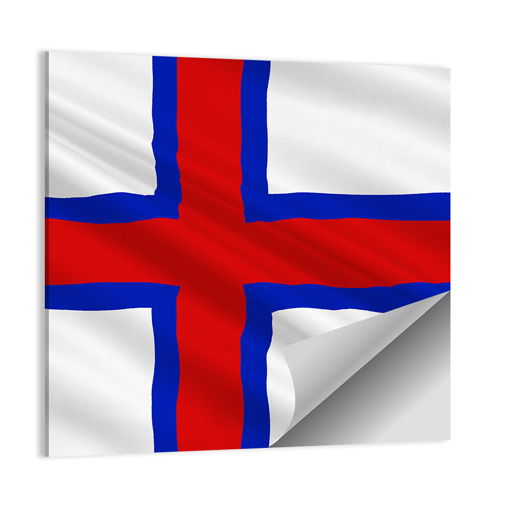 Flag Of Faroe Islands Wall Art