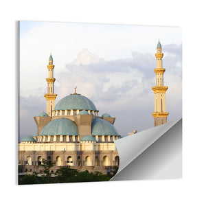 Federal Territory Mosque At Kuala Lumpur Wall Art