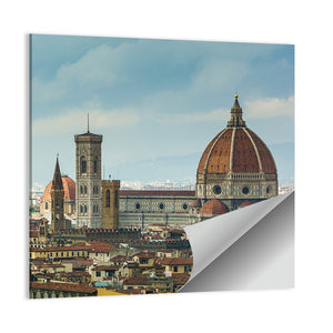 Florence Duomo & Tower Bell Wall Art