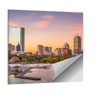 Boston Skyline Wall Art