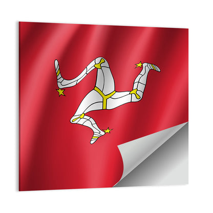 Isle Of Man National Flag Wall Art