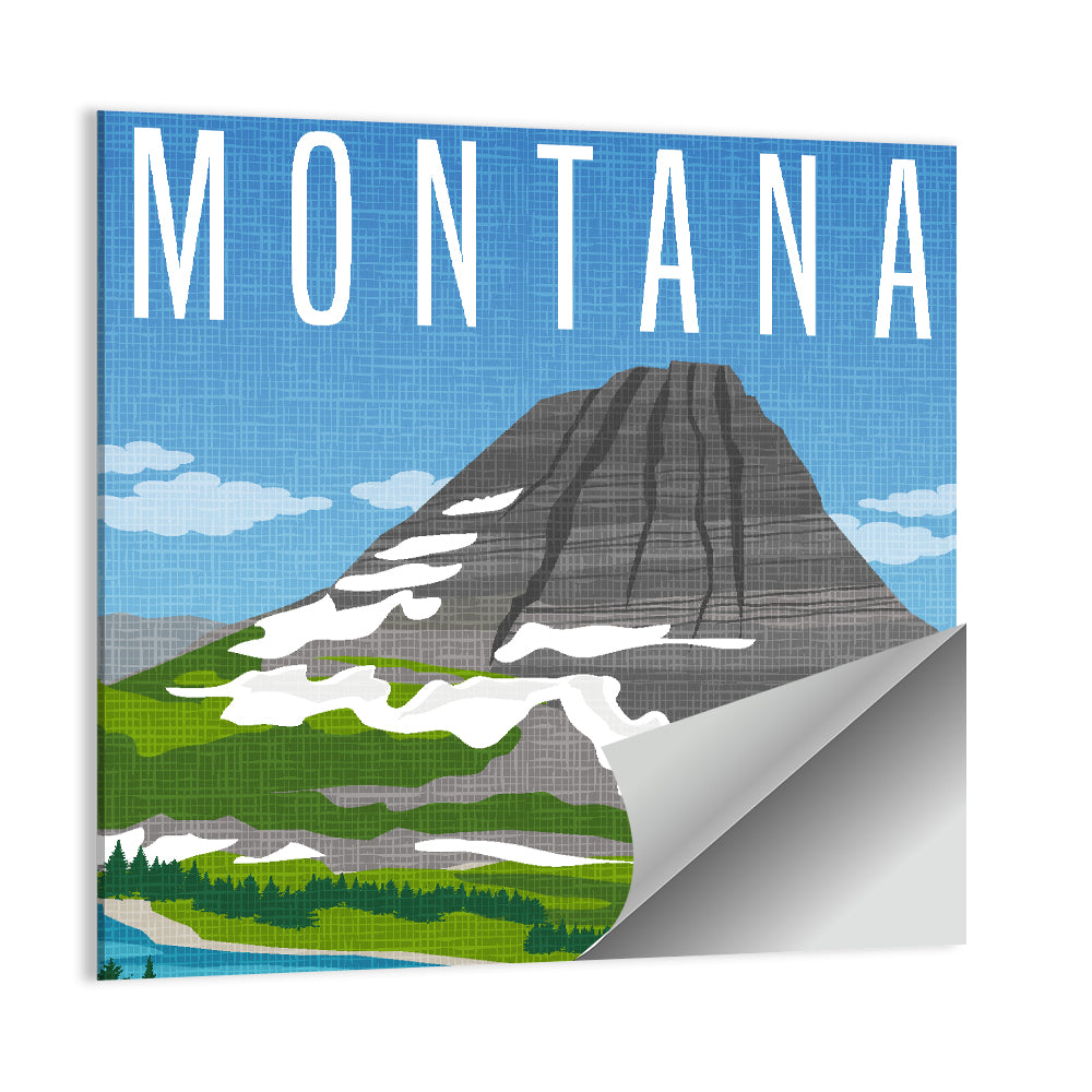 Montana Mountain Wall Art