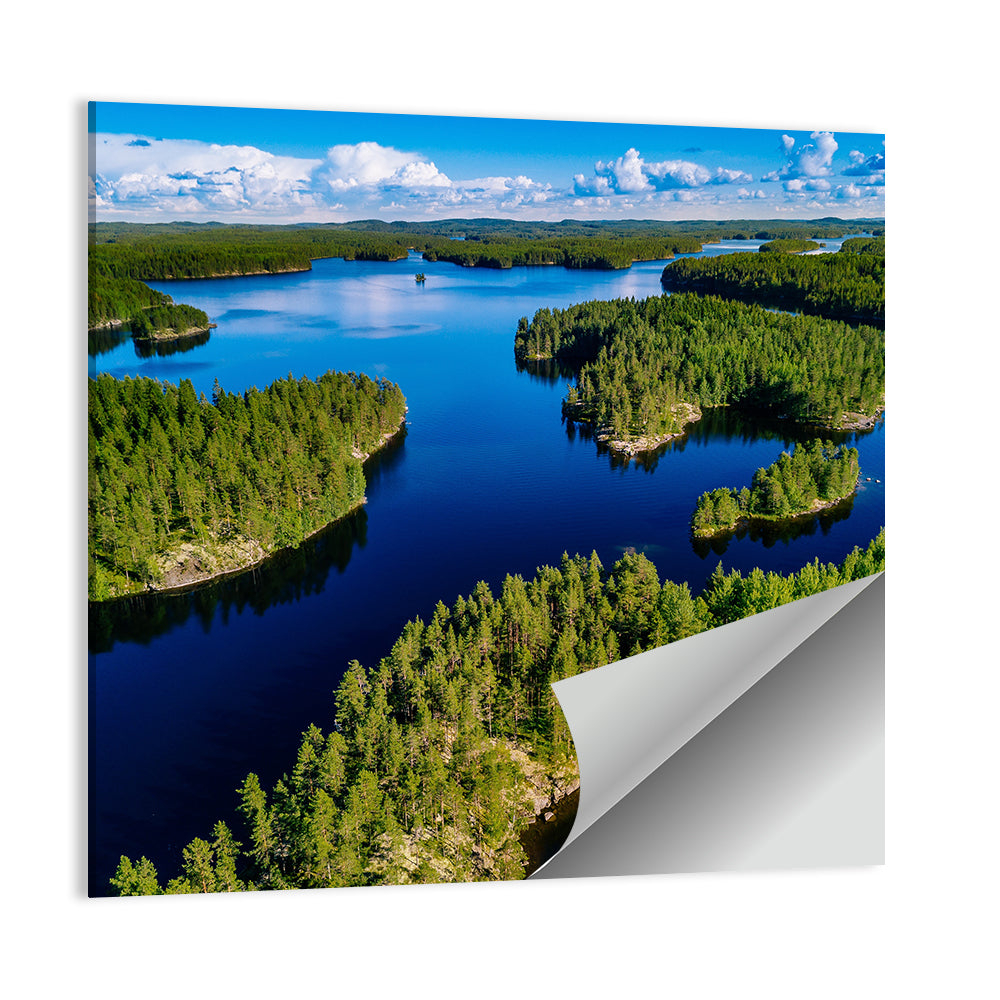 Blue Lakes and Green Forests, Finland Wall Art