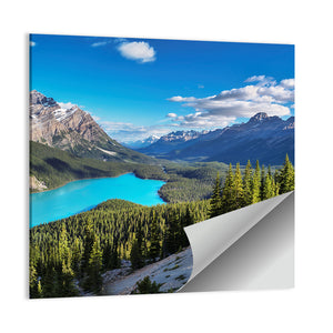 Peyto Lake In Banff Wall Art