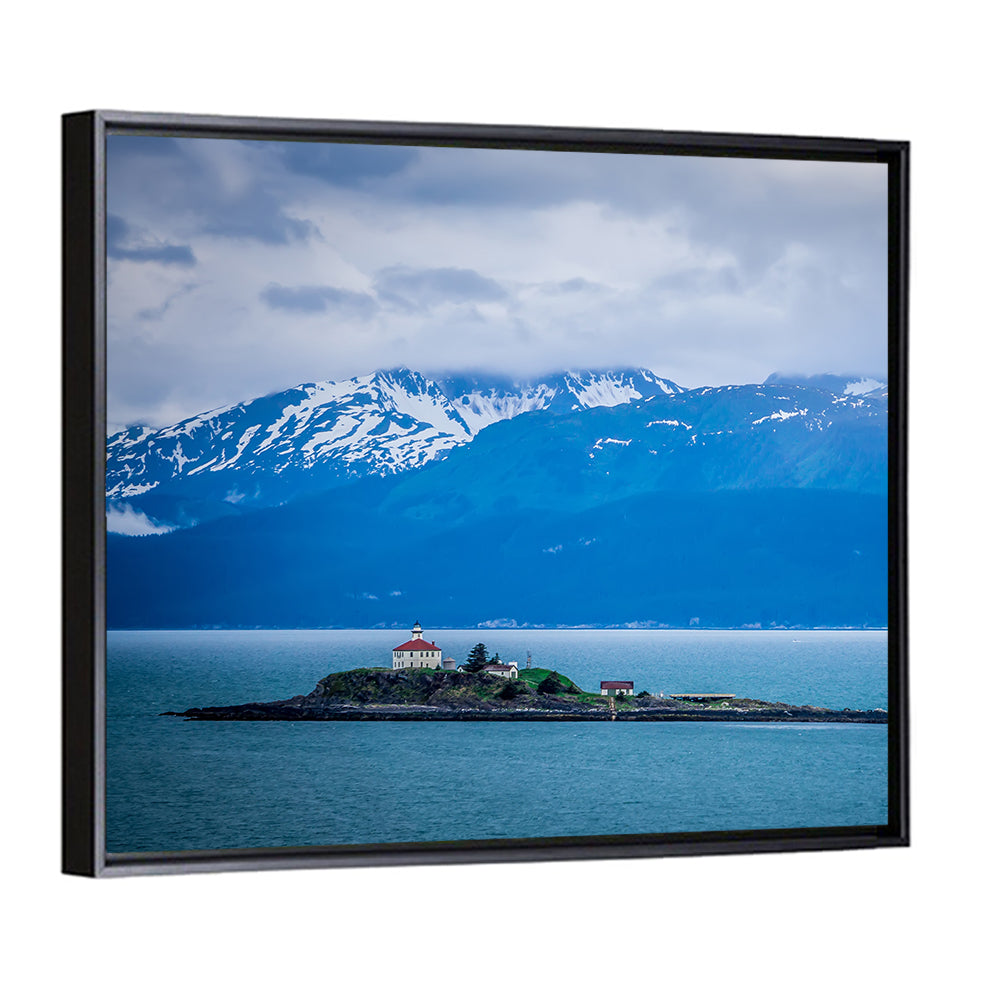 Mud Bay Alaska Mountain Wall Art