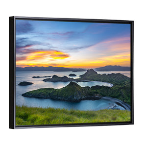 Padar Island At Sunset Indonesia Wall Art