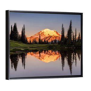 Mount Rainier From Tipsoo Lake Wall Art